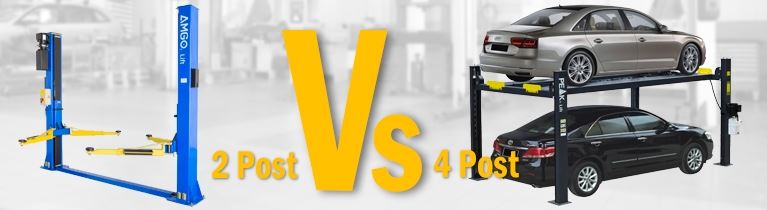 2 Post Lift vs 4 Post Lift for Home Garage Use