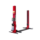 E4G A240TH 'THE BIG RED' 2 Post Full H Frame Baseplate Lift 4 Ton 1ph