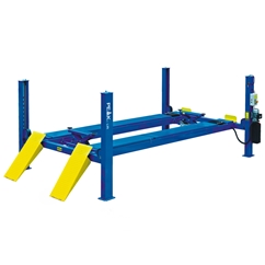 E4G A455A AMGO Wheel Alignment 4 Post Lift 5.5 Ton With 5100mm Platforms 1ph/3ph