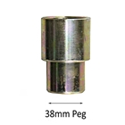 E4G 209051 PEAK 2 Post Lift Pad Extender-1½ inch-Stackable Truck Adaptor fits a 38mm hole