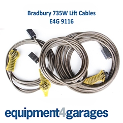 E4G 9116 Bradbury 735W Lift Cables 