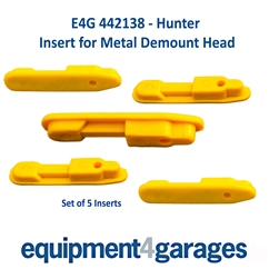 E4G 442138 Inserts for some Hunter Tyre Changer Demount Heads x5