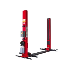 E4G A240TH 'THE BIG RED' 2 Post Full H Frame Baseplate Lift 4 Ton 1ph